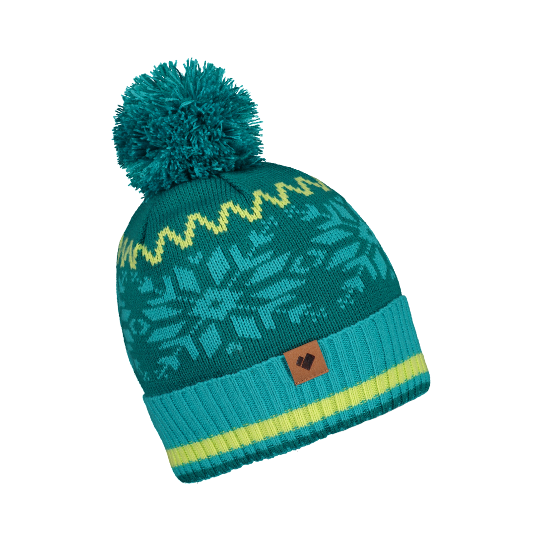 Obermeyer 2022 Women's Astoria Pom Beanie - Soft Winter Knit Hat with Faux Fur Pom for Cold Weather & Outdoor Activities