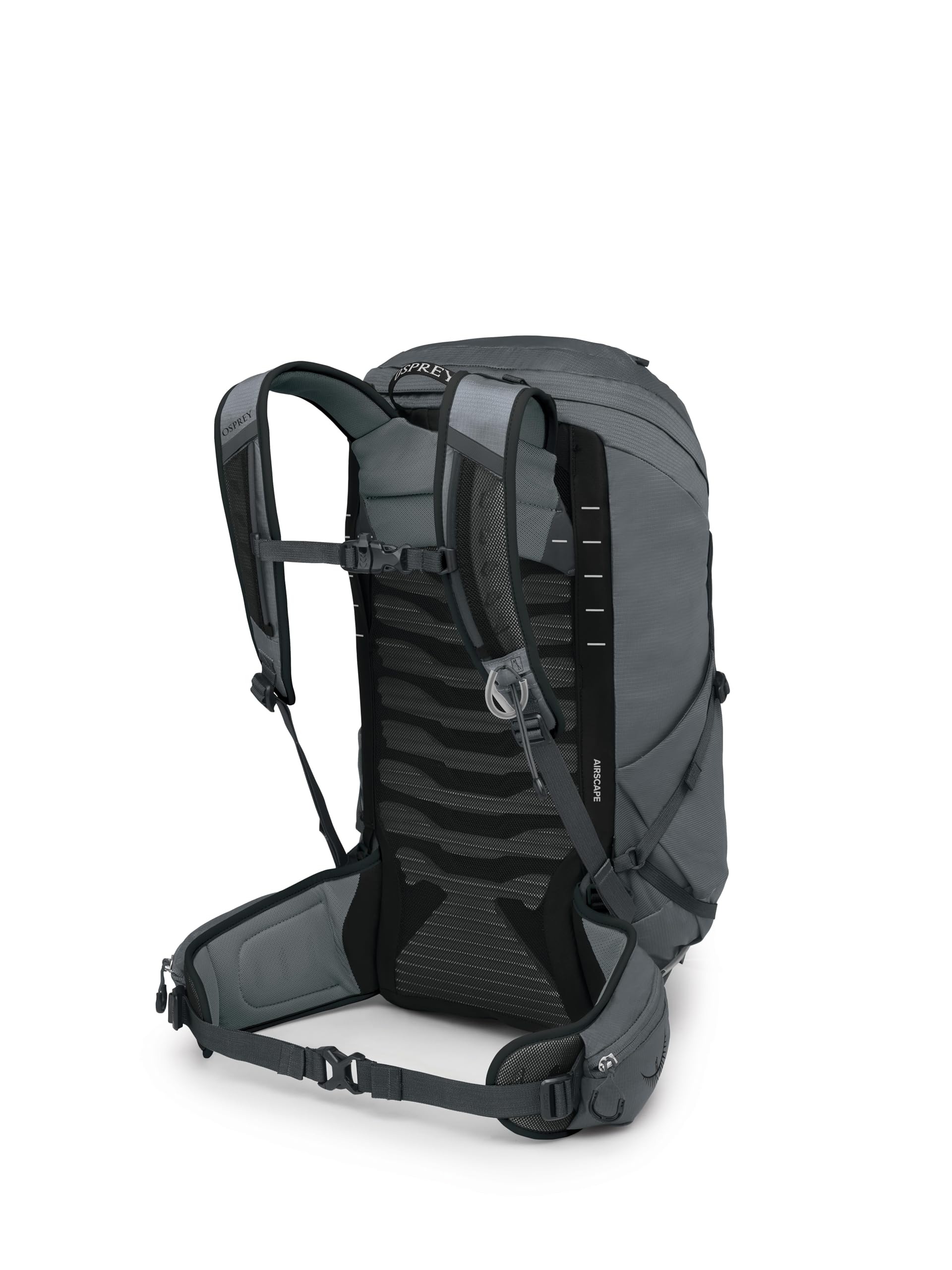 Osprey Talon 26L Men's Lightweight Hiking Backpack with Hipbelt - Water-Resistant Daypack for Outdoor Adventures, Travel & Trekking | Phantom Grey/Dark Charcoal