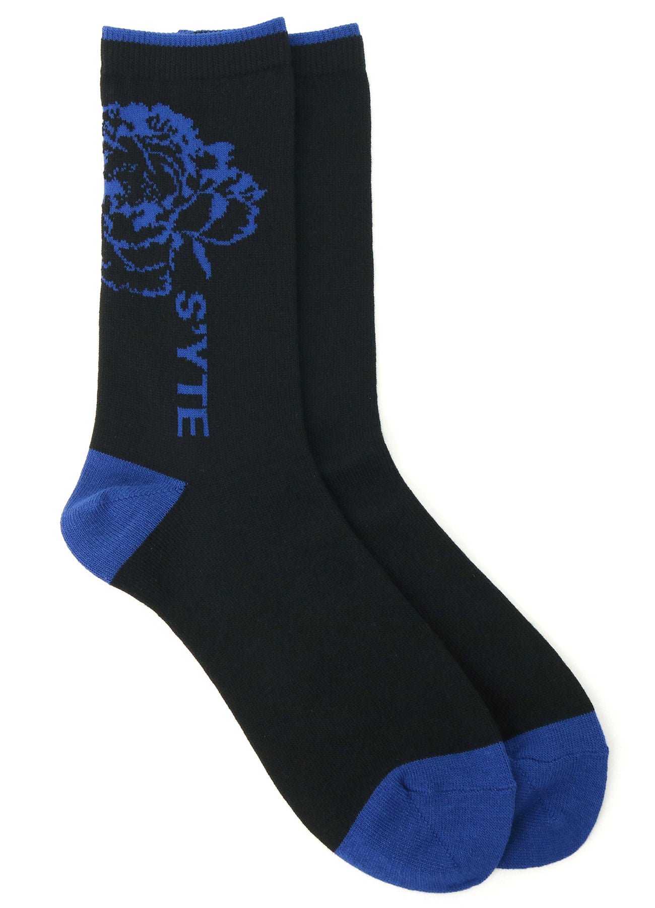 Floral Cotton Plain Stitch Socks for Women & Men - Comfortable Everyday Casual Wear for Home, Office & Outdoors