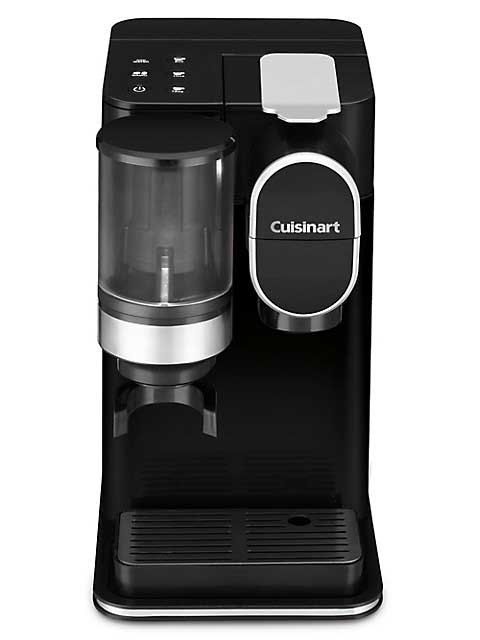 Cuisinart DGB-2C Grind & Brew Single Serve Coffee Maker - Automatic Fresh Ground Coffee Brewer for Home, Office & Travel Use