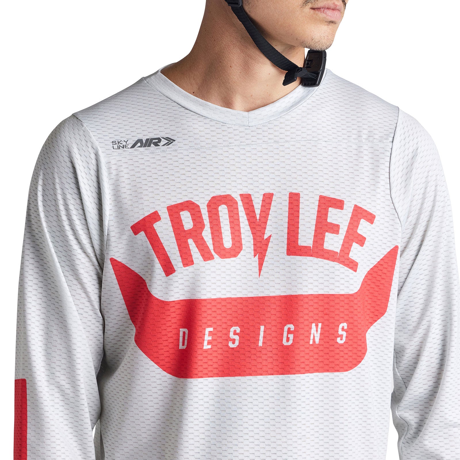 Skyline Air LS Jersey Aircore Cement - Lightweight Breathable Men's Running Shirt for Gym Workouts & Outdoor Sports