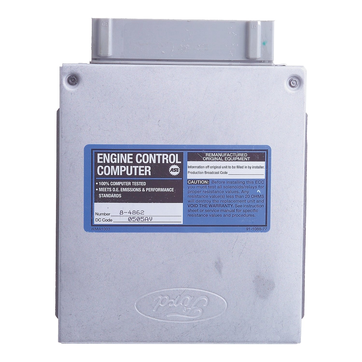 Cardone 78-4862 Remanufactured Ford PCM Engine Control Module - Compatible with Ford F-150, E-150, E-250 & More | Perfect for Engine Performance & Fuel Efficiency Upgrades