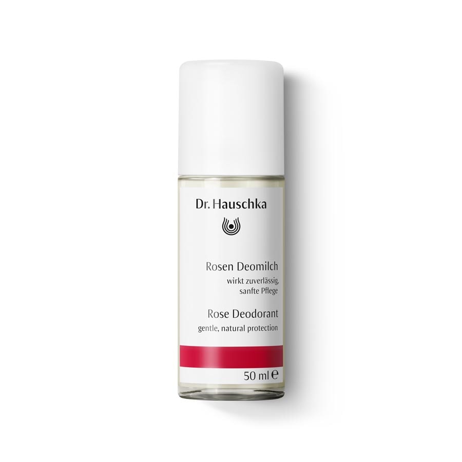 Dr. Hauschka Rose Deodorant Roll-On - Natural & Organic Underarm Care for Women & Men - Fresh Floral Scent for All-Day Protection - Perfect for Gym, Work & Travel