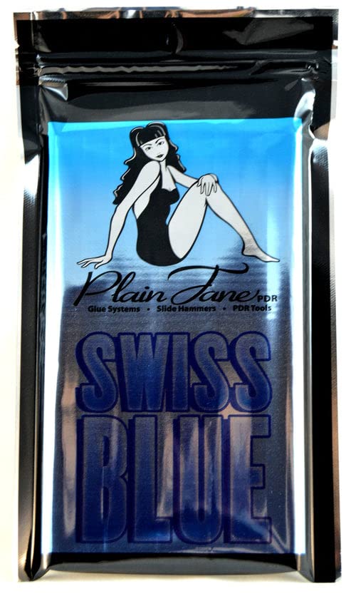 Tabweld Black Plague Swiss Blue PDR Glue Stick Pack - Premium Paintless Dent Repair Glue for Automotive, Marine, and DIY Projects