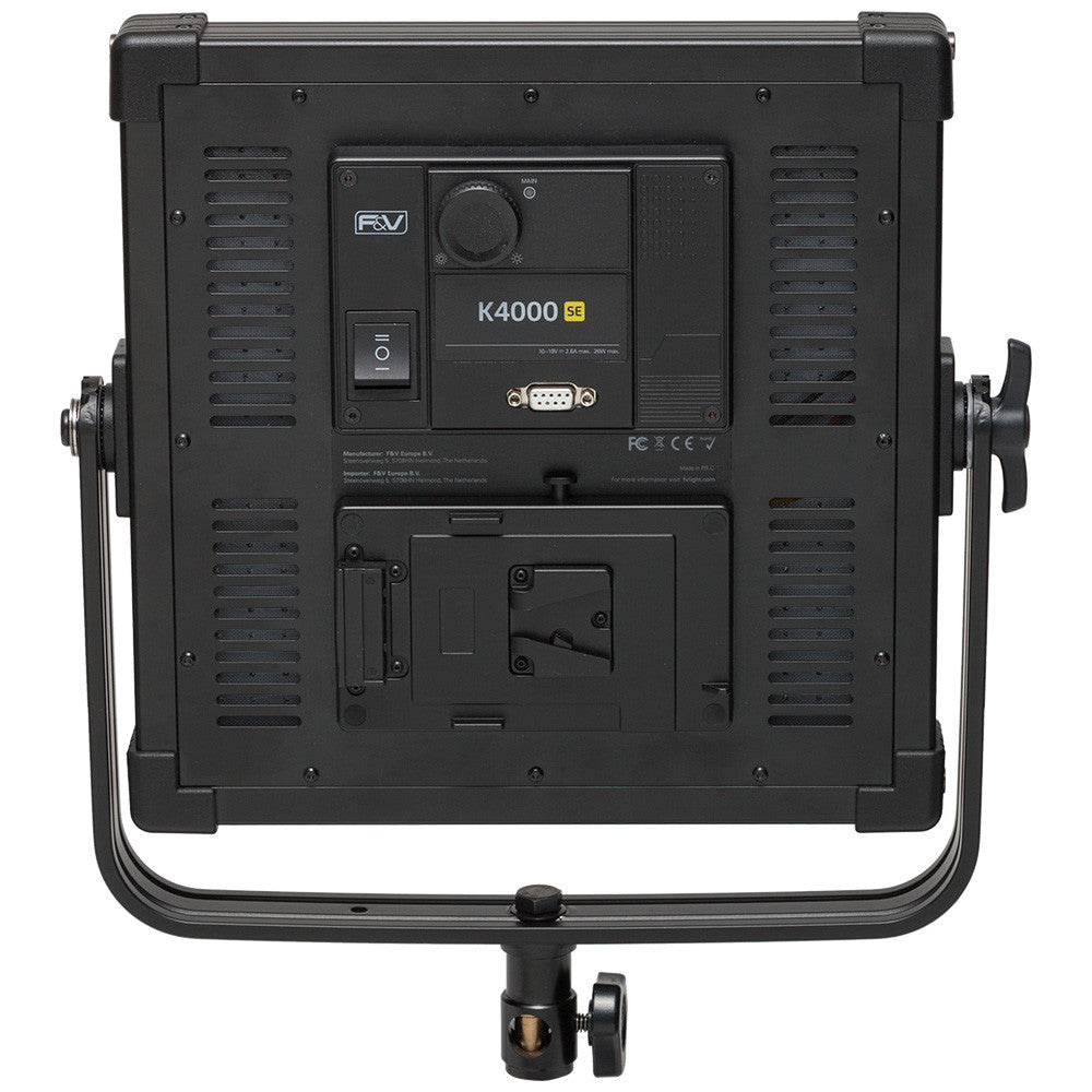 F&V K4000 SE Daylight LED Studio Panel 3 Light Kit - Professional Photography & Video Lighting for YouTube, Streaming, and Film Production