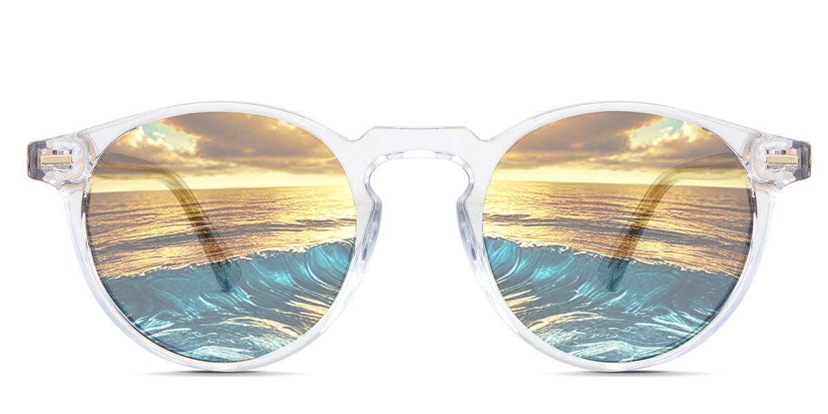 Carey Men's Prescription Tinted Sunglasses - UV Protection & Polarized Lenses for Driving, Fishing & Outdoor Activities