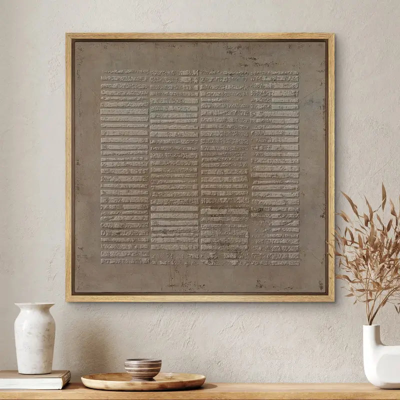 Abstract Tranquility Art Painting #WS024 - Modern Wall Decor for Living Room, Bedroom & Office - Handmade Canvas Artwork for Home Decoration