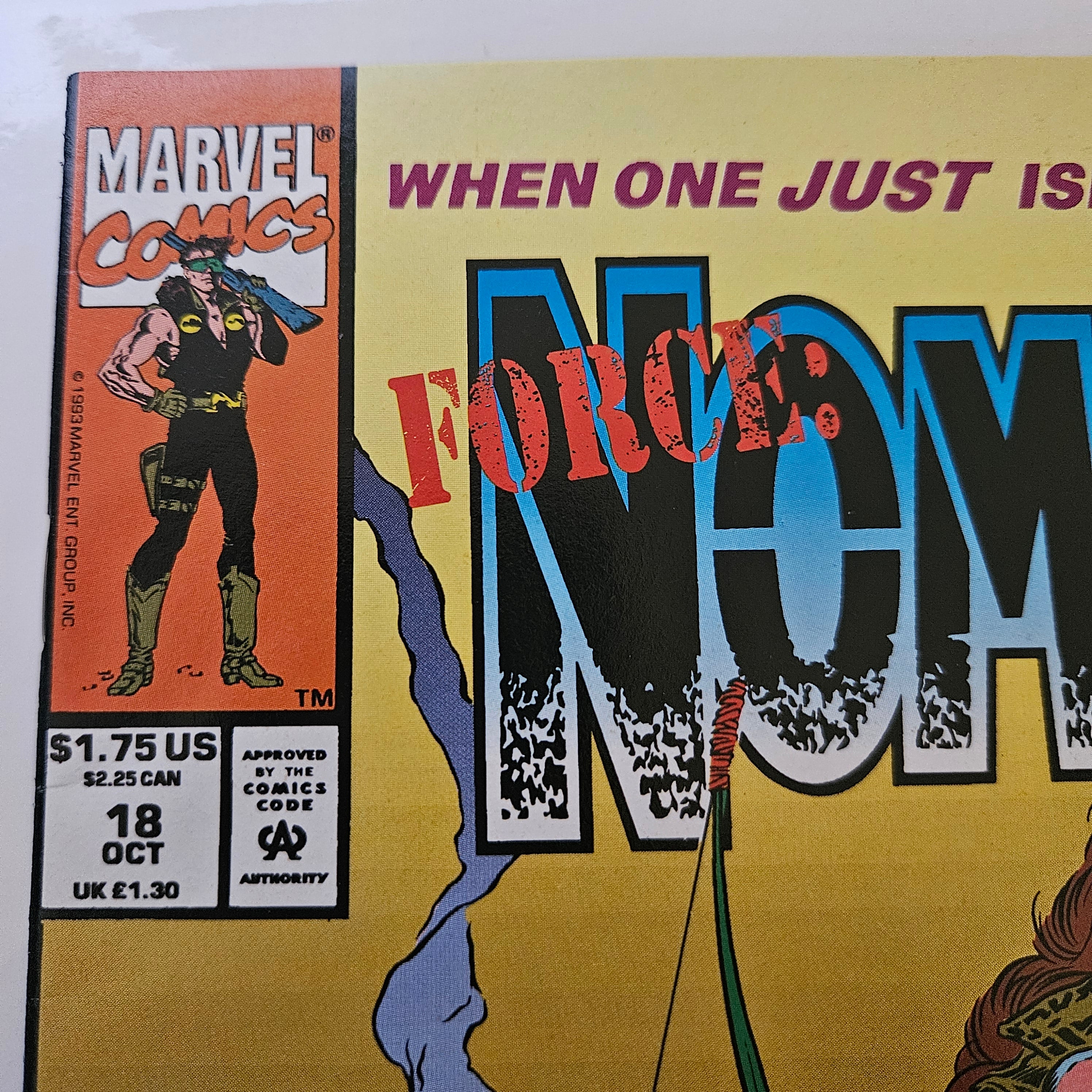 Nomad (Volume II) #18: Power Play - Marvel Comic Book 1992 - Collectible Vintage Superhero Series for Fans & Collectors
