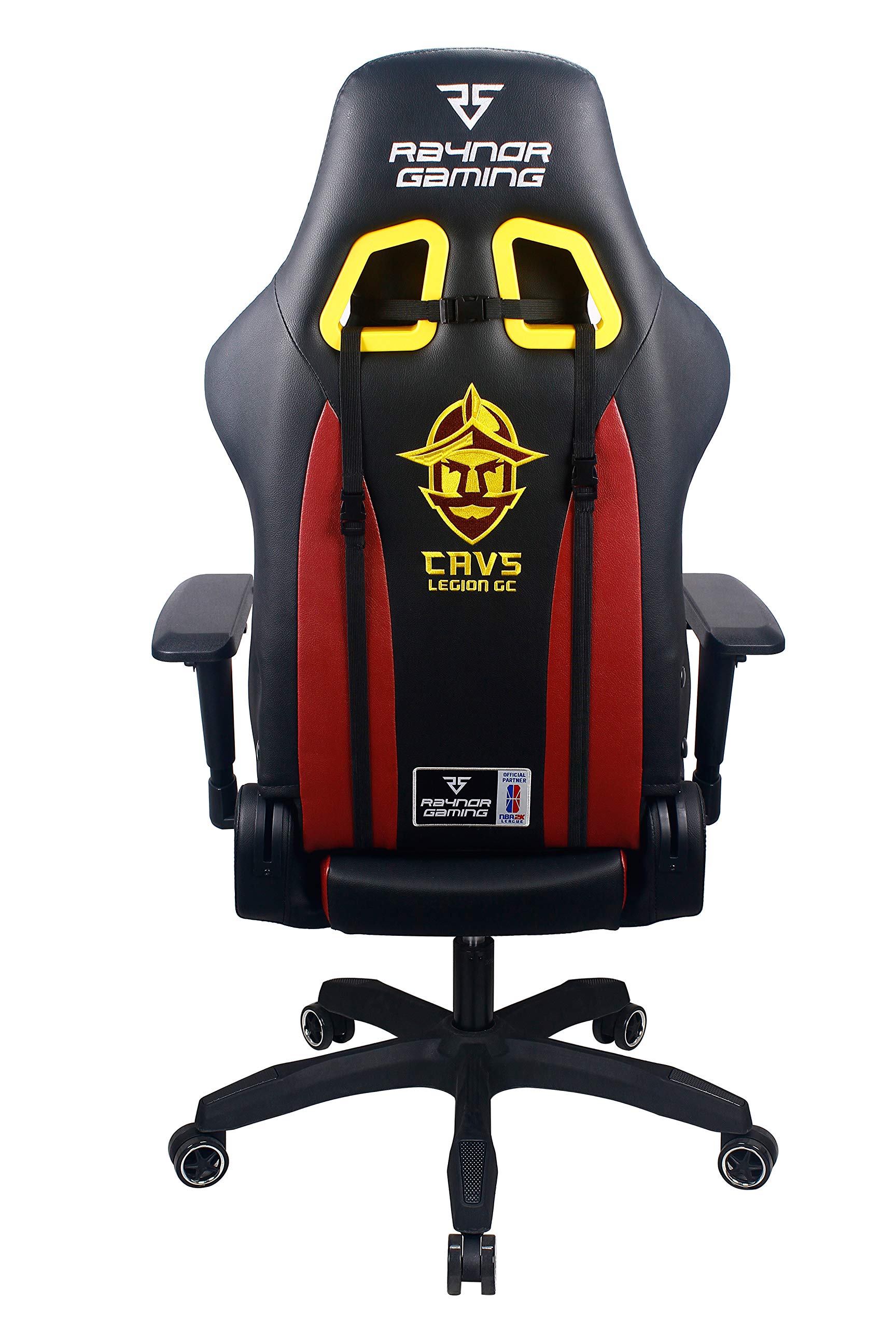 NBA2K Energy Pro Series Gaming Chair - Ergonomic Office & Racing Style Video Game Chair for PC, PS4, Xbox - High Back Computer Desk Chair with Lumbar Support - Perfect for Gaming, Streaming & Home Office (Black)