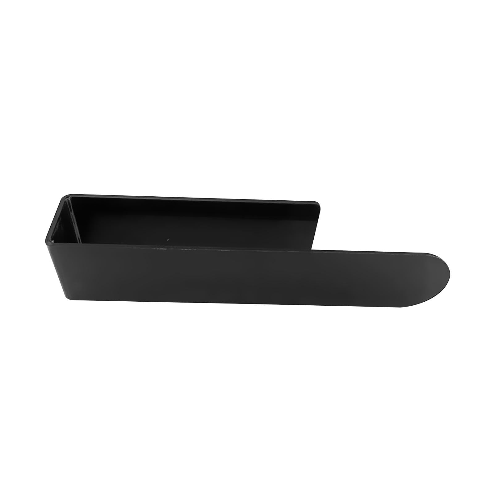UJEAVETTE® No Drill Stick-On Towel Bar - Rustproof Bathroom & Kitchen Wall Mounted Towel Rail - Black (Perfect for Small Spaces, Apartments, Dorms & Rental Homes)
