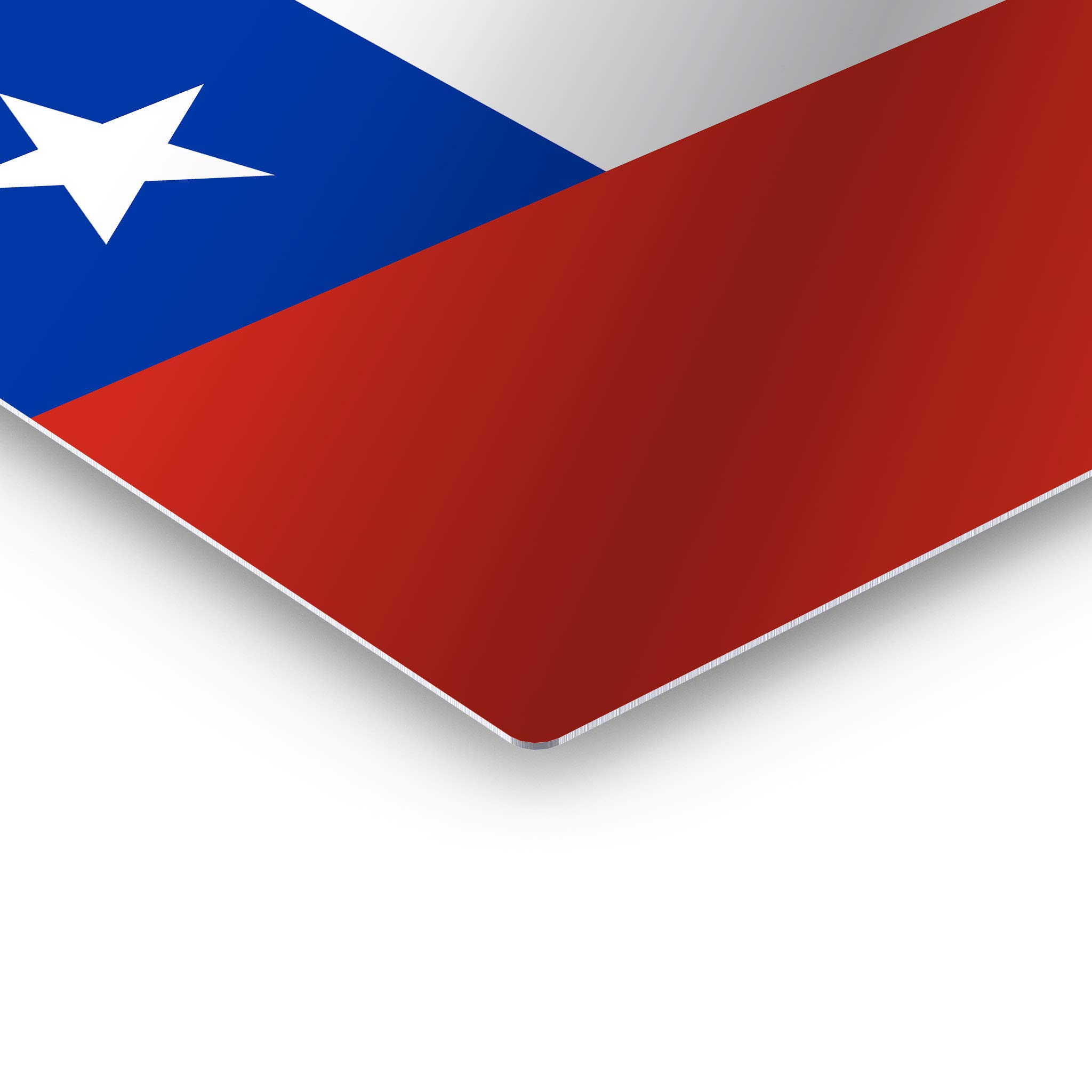 Chile Flag Metal Wall Art Print - 20x30 Inch Modern Home Decor for Office, Living Room, Dorm, Bedroom & Man Cave | Ready to Hang Made in USA | Perfect for Sports Bars, Game Rooms & Patriotic Decorations