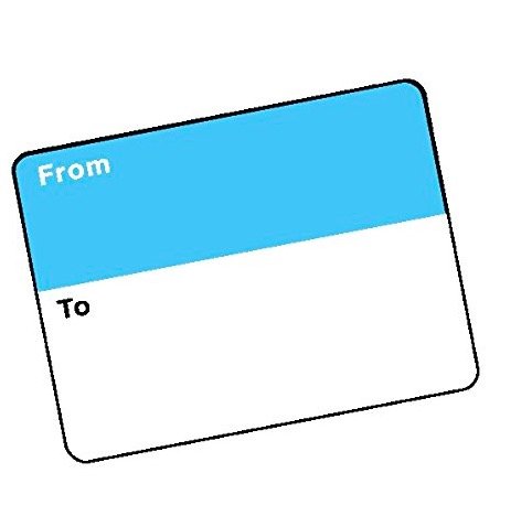 MACO Mailing Labels 3 x 4 Inches - 60 Labels per Box, Blue & White (OS-280) - Pack of 12 Boxes for Shipping, Office Organization & Business Mailing Needs