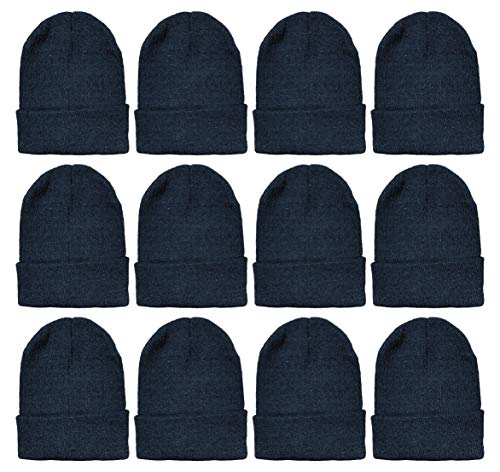 12 Packs Adults Black