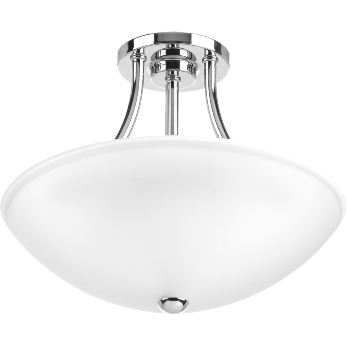 Gather Collection 12 7/8 Inch Semi Flush Mount/Convertible Ceiling Light Fixture - Perfect for Bedroom, Dining Room & Living Room Lighting
