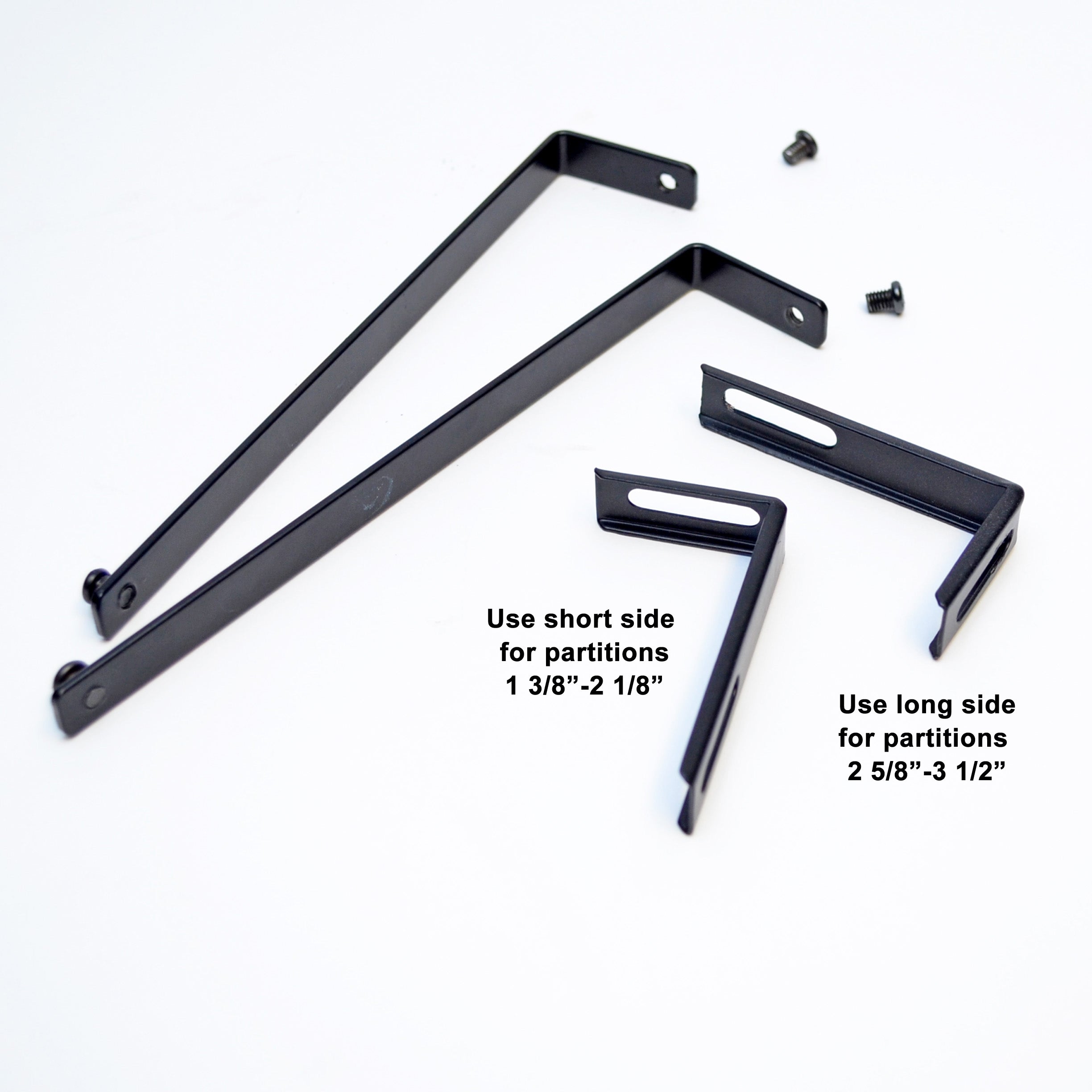 Ultimate Office Adjustable Partition Hooks (Set of 2) - Space-Saving Organizer for Cubicles, Desks & Home Offices