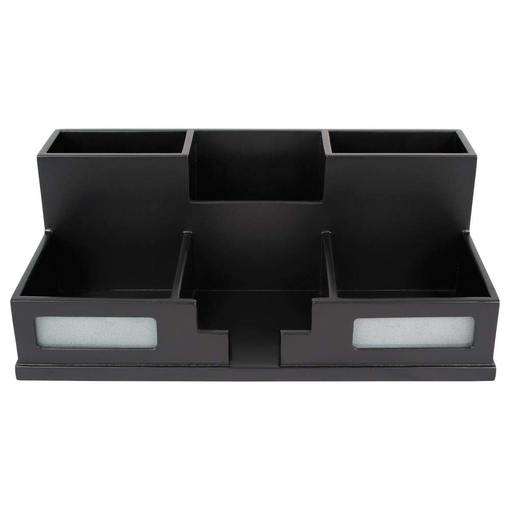 Victor VCT95255 Black Phone Holder Desk Organizer - 1 Pack - Perfect for Office, Home & Car Use to Keep Your Devices Organized