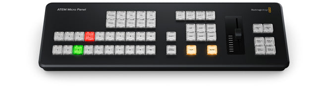 ATEM Micro Panel - Professional Live Streaming Production Controller for YouTube, Twitch & Podcasts | Perfect for Studio, Church & Event Broadcasting