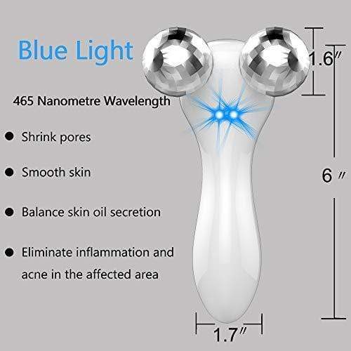Microtone 4D Facial Massager for Anti-Aging & Skin Tightening - Rechargeable Electric Face Lifting Device for Wrinkle Reduction & Improved Circulation | Perfect for Home Spa & Skincare Routine