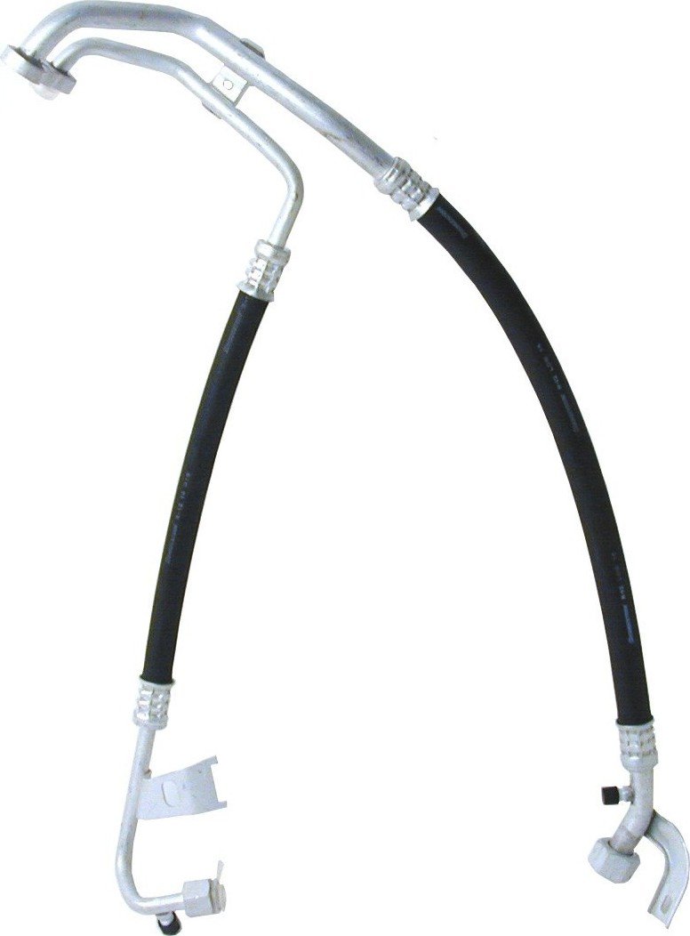 URO Parts 6171301557 AC Hose & AC Compressor for Left Engine Side - Perfect for Car AC System Repair & Maintenance | Compatible with Multiple Vehicle Models