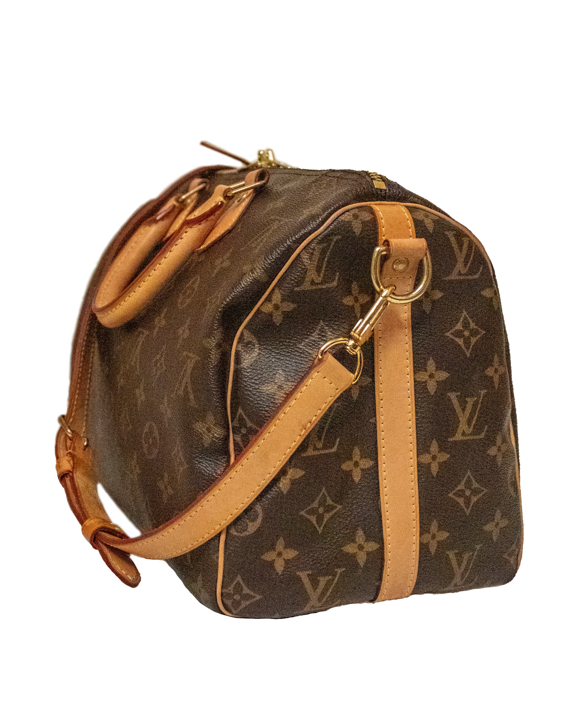 Authentic Louis Vuitton Monogram Speedy 30 Bandouliere Crossbody Bag - Luxury Designer Handbag for Women, Perfect for Work, Travel & Everyday Use