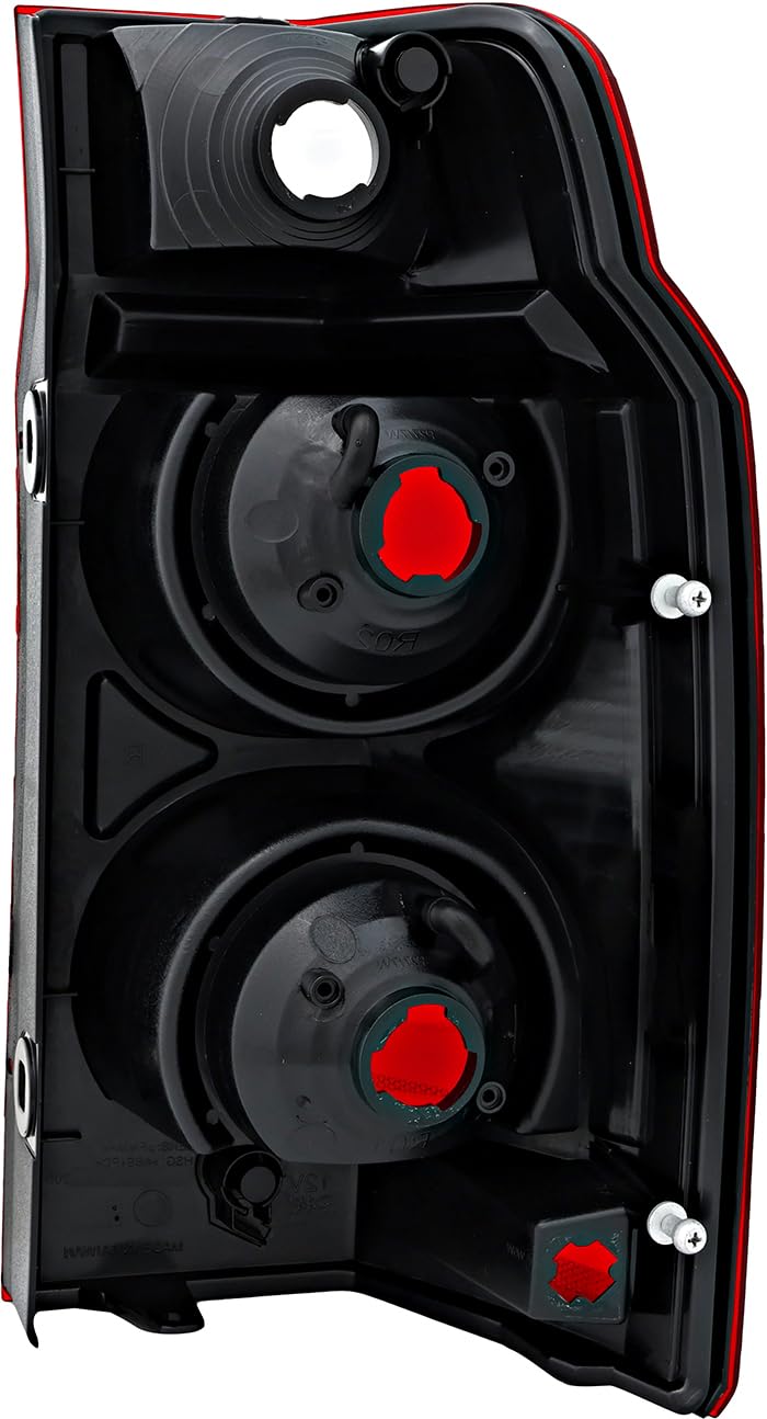 2006-2010 Jeep Commander Tail Lights Replacement Set - Left & Right Side LED Brake Lamps for Enhanced Safety & Style - Perfect for Off-Roading, Night Driving & Vehicle Customization