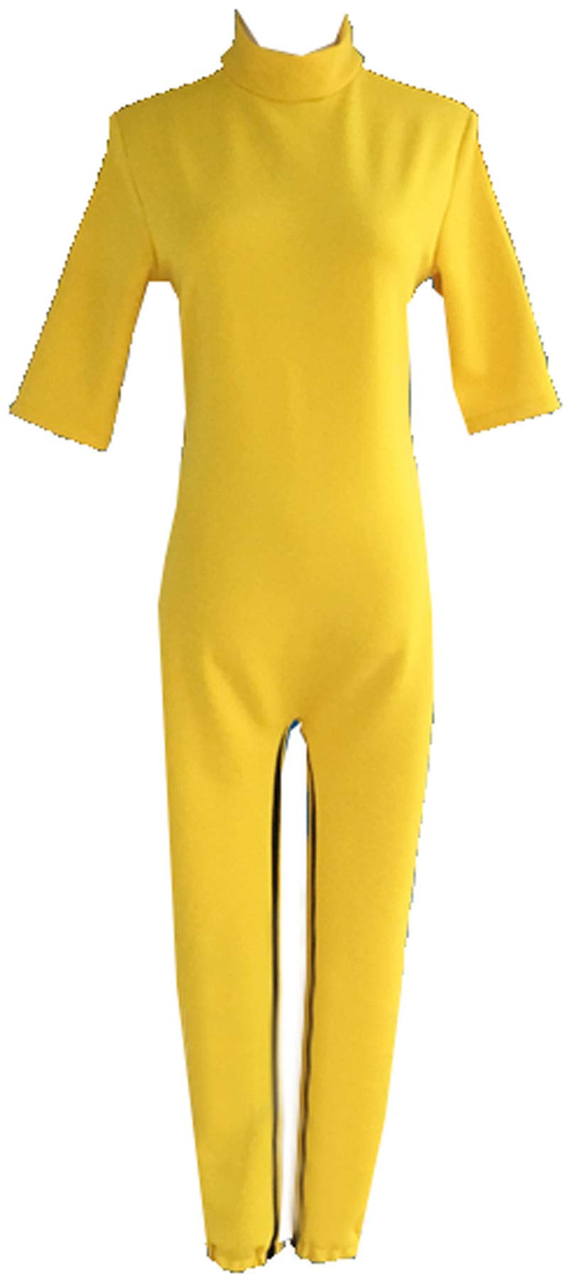 Cosnew Anime Halloween Kaminari Denki Yellow Uniform Cosplay Costume - My Hero Academia Character Outfit for Halloween, Comic Con & Cosplay Events