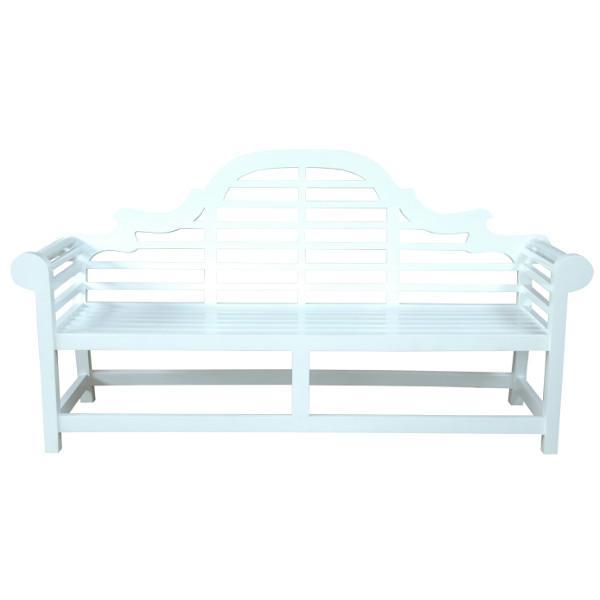 Premium Marlborough 3-Seater Outdoor Bench - Weather-Resistant Patio Furniture for Garden, Deck & Backyard Relaxation