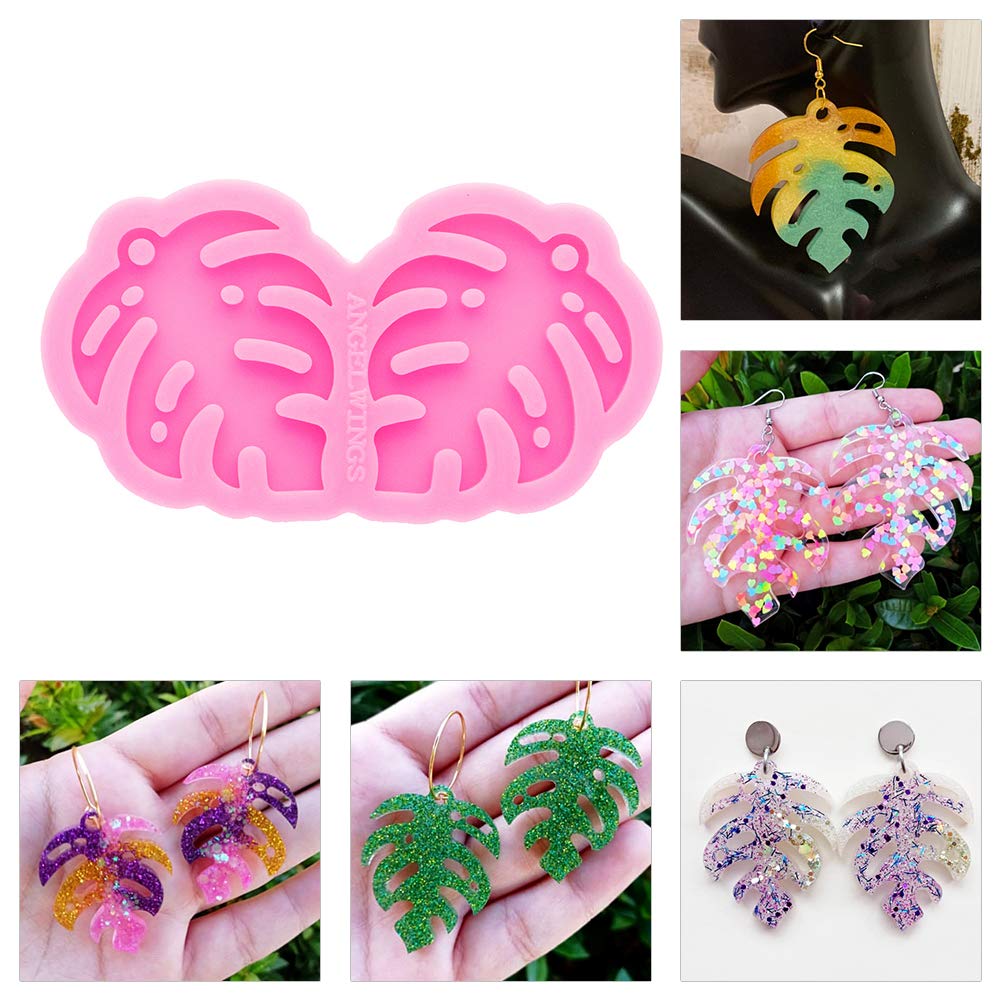 Premium Large Earring Silicone Molds for DIY Resin Jewelry Making - Epoxy Resin Casting Molds for Women's Earrings, Pendants & Craft Projects - Perfect for Handmade Jewelry, Gifts & Home Decor