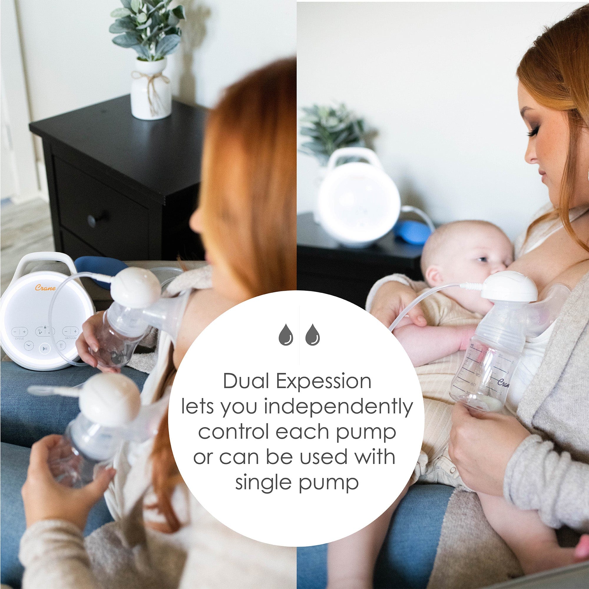 Hospital Grade Rechargeable Breast Pump - Hands-Free Electric Breast Pump for Nursing Moms - Perfect for Travel, Work & Home Use