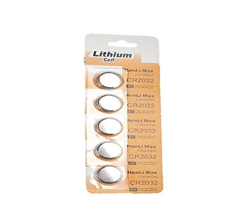 CR2032 3V Lithium Coin Cell Batteries - 50 Pack (5 Batteries per Card, 10 Cards) - Long Lasting Power for Watches, Key Fobs, Calculators & Medical Devices - Replacement Battery for CR2032 Devices