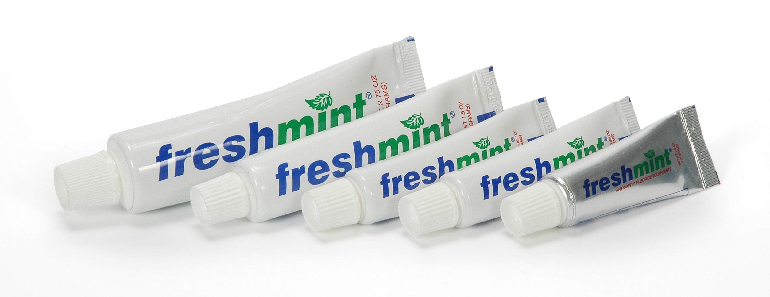 144 Tubes of Freshmint 2.75 oz Anticavity Fluoride Toothpaste - Bulk Pack Without Individual Boxes for Extra Savings | Great for Families, Dental Offices & Travel