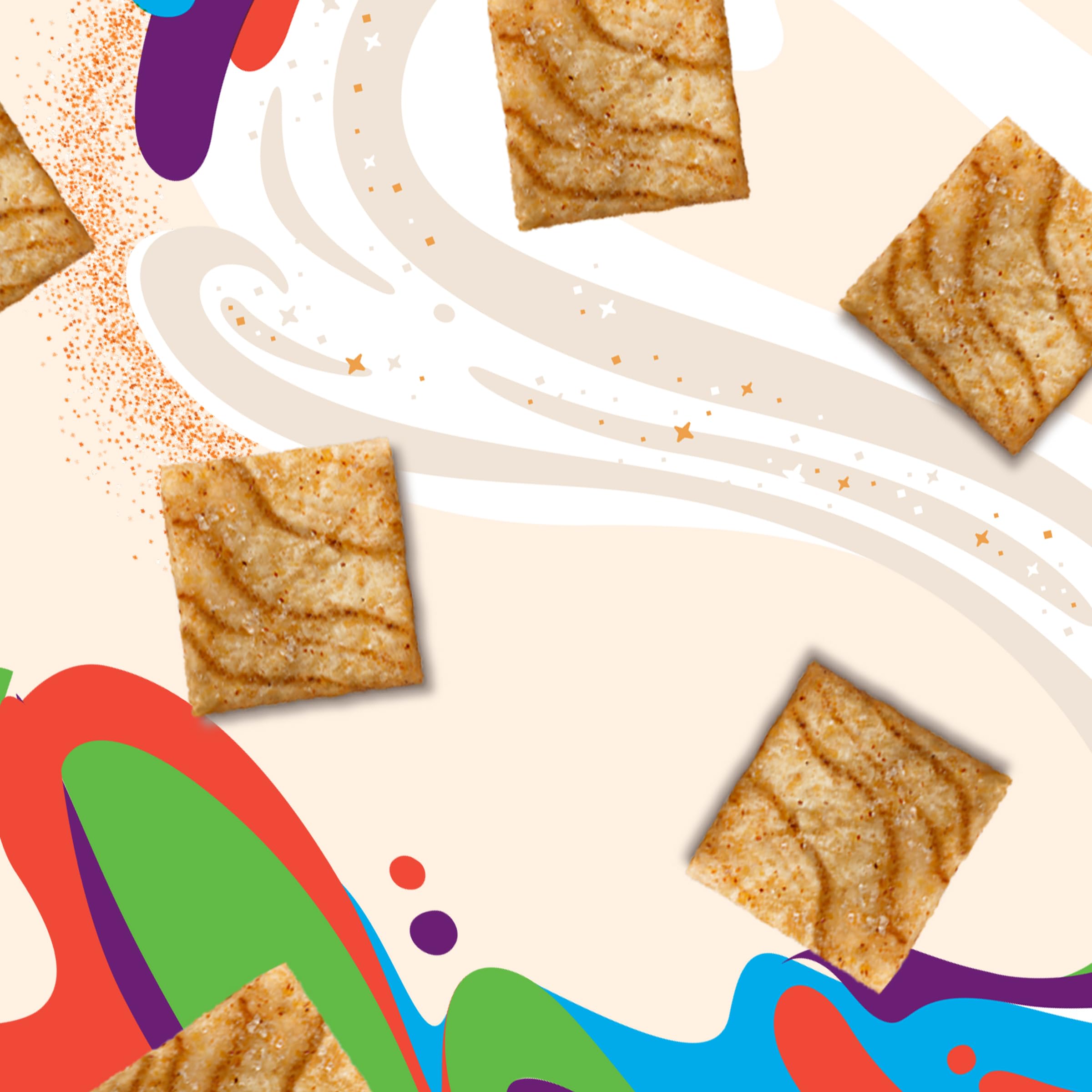 Cinnamon Toast Crunch Cereal Bars - 8 Pack Snacks for Breakfast & On-the-Go