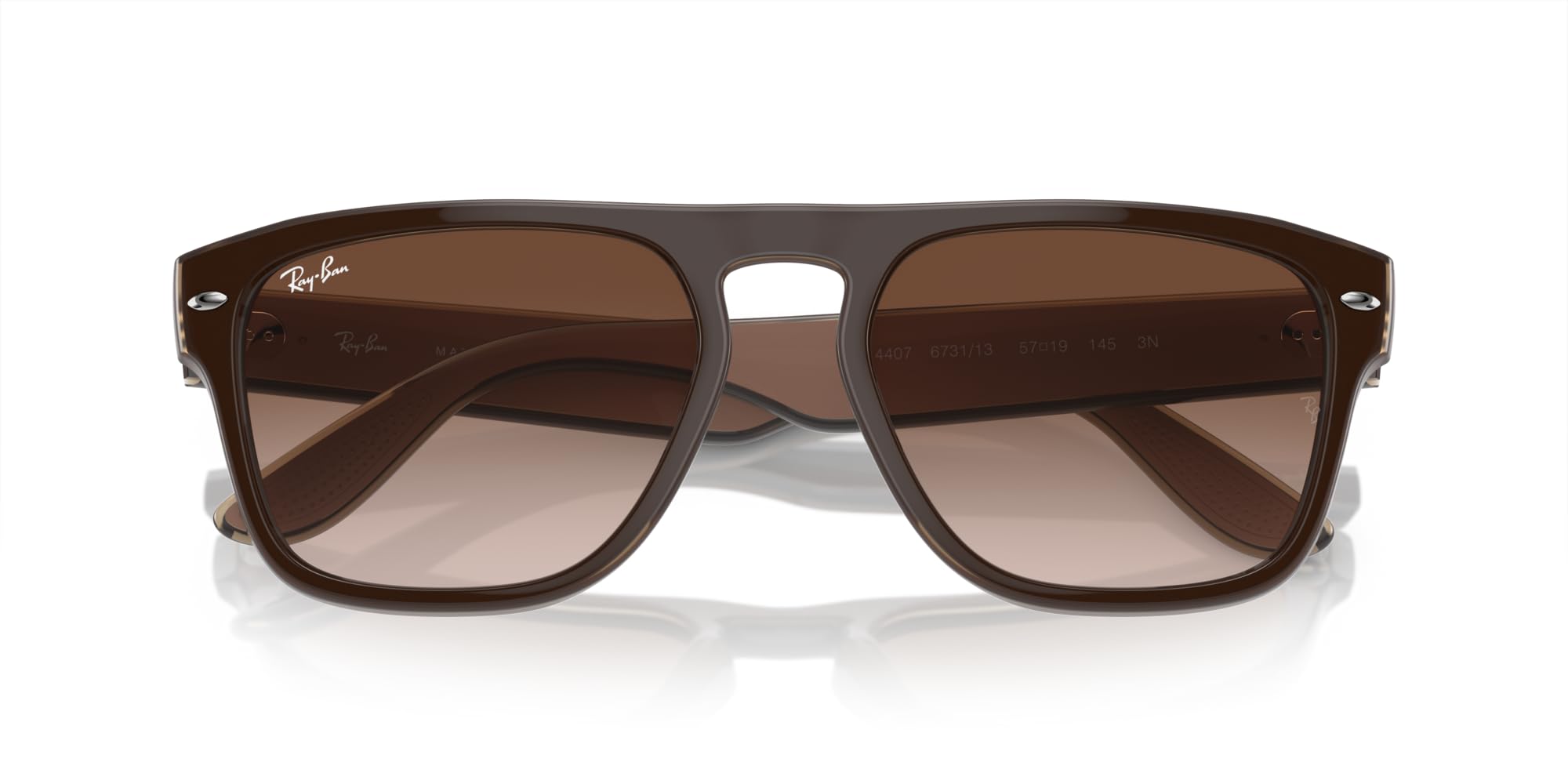 Ray-Ban RB4407 Square Sunglasses for Men & Women - Classic UV Protection Polarized Lenses - Perfect for Driving, Beach & Outdoor Activities