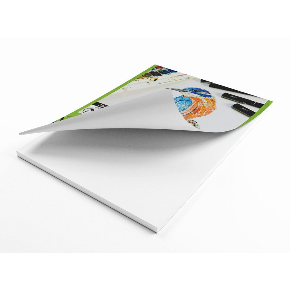 Artgecko Pro All Media Sketchpad A3 - 40 Sheets 150gsm White Paper for Drawing, Painting & Mixed Media Art - Perfect for Artists, Students & Professionals