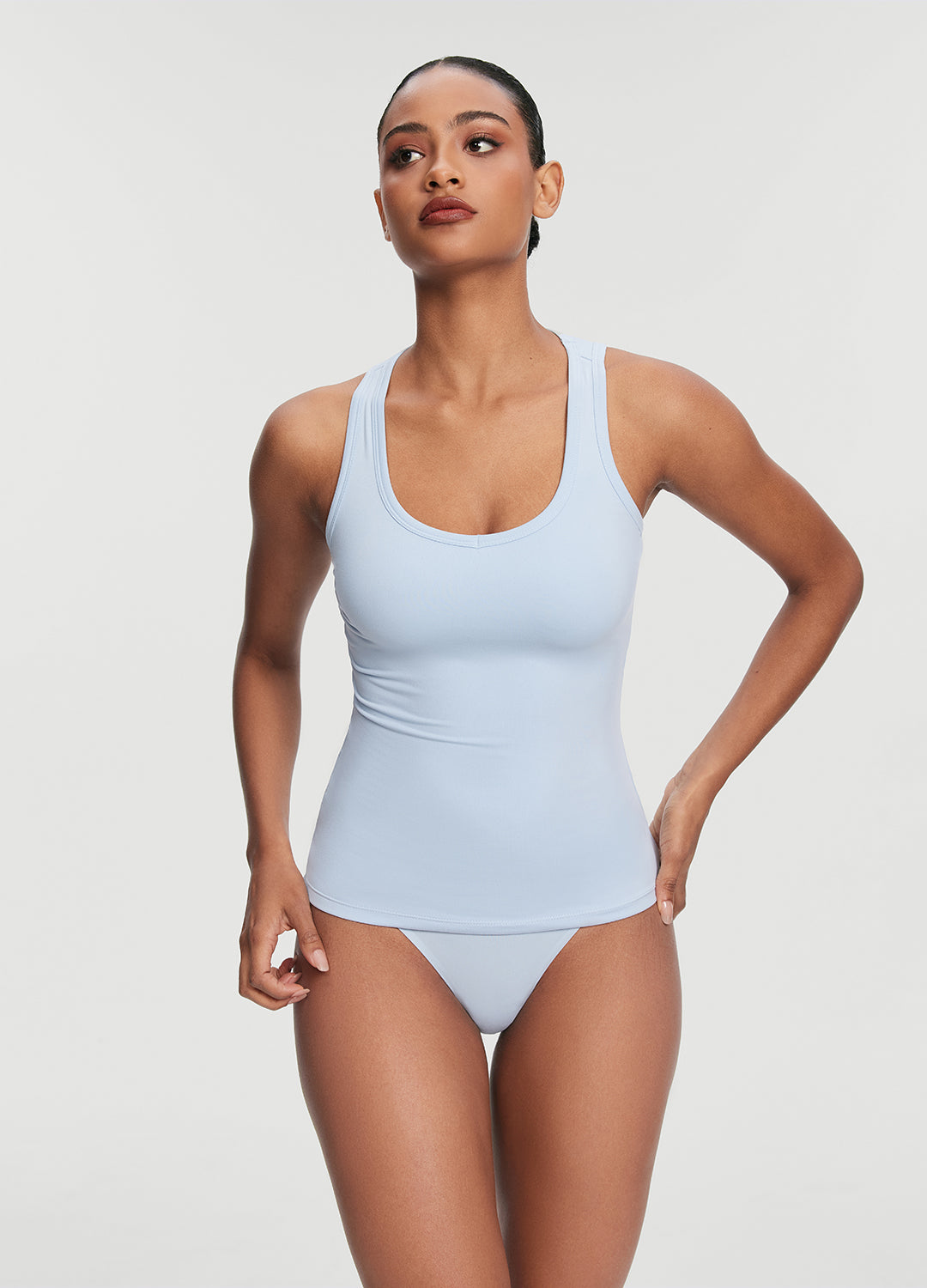 Women's Racerback Tank Top - Breathable Workout Shirt for Yoga, Running & Gym | Comfortable Athletic Wear for Fitness & Casual Style