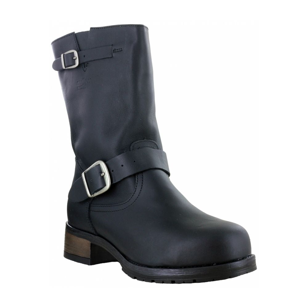 Mellow Walk Vanessa Women's Size 8 Leather Steel Toe Work Boots 412109 - Durable Safety Shoes for Construction, Warehouse & Outdoor Work