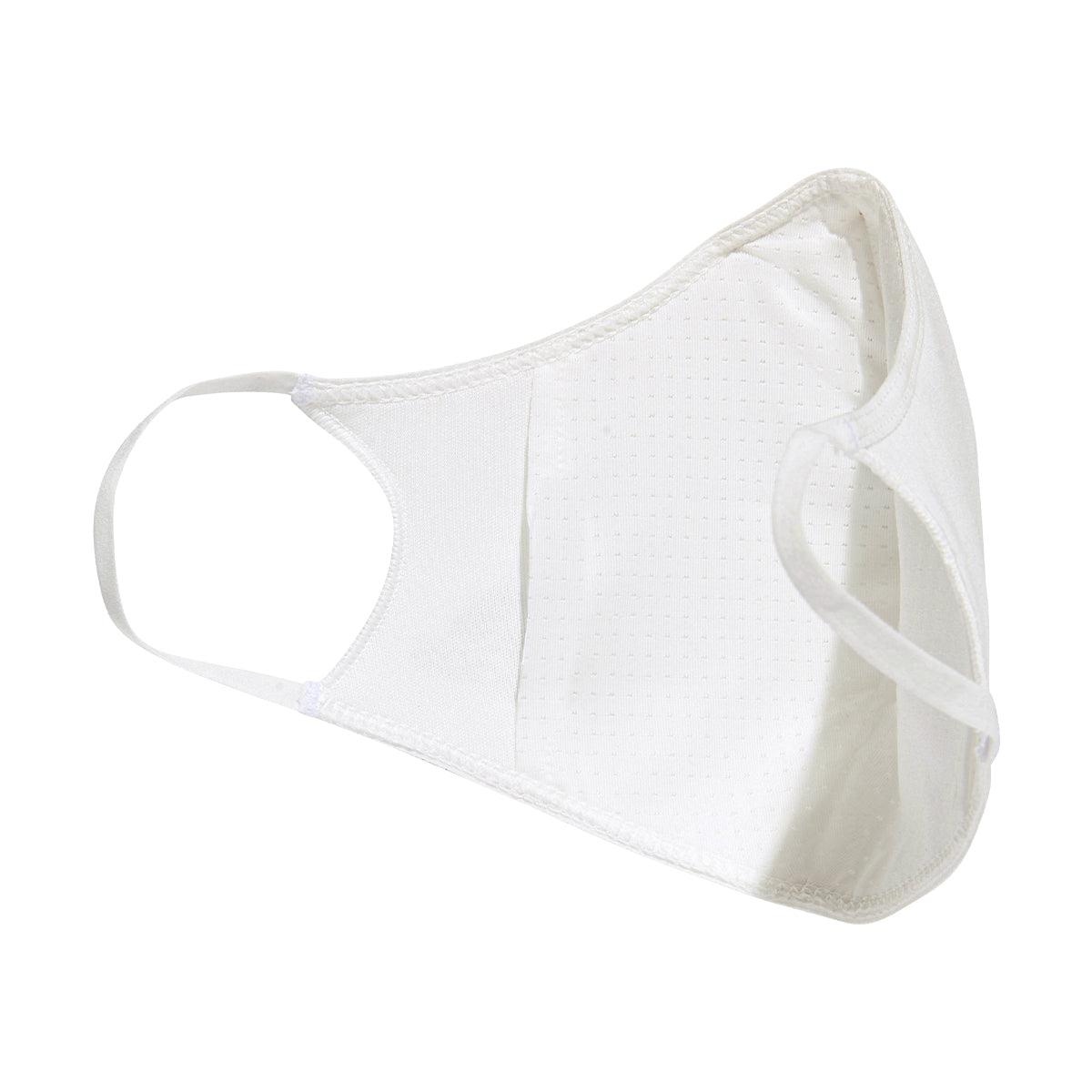 3 Pack White Face Covers for Adults (M/L Size) - Breathable Comfort for Daily Use, Travel & Outdoor Activities