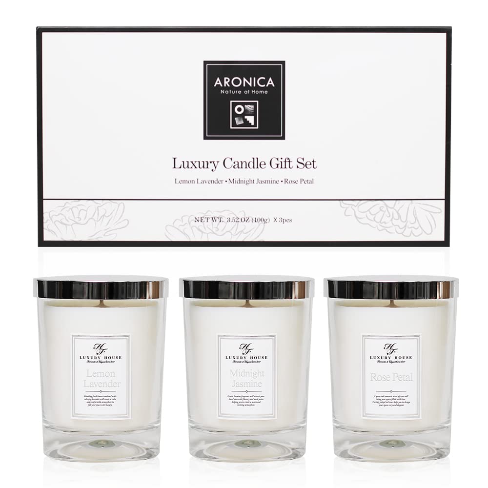 Luxury Scripture Candles Gift Set for Women - Perfect for Secret Santa, Coworker Gifts, Bridal Showers & Get Well Presents - Aromatic Scented Candles for Relaxation & Home Decor