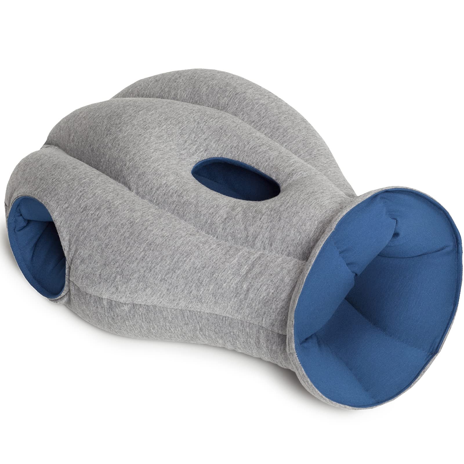 Original Ostrichpillow Travel & Nap Pillow - Premium Microbeads Filled, Patented Ergonomic Design for Airplane, Office & Home Use - Machine Washable & Portable Comfort for Travelers