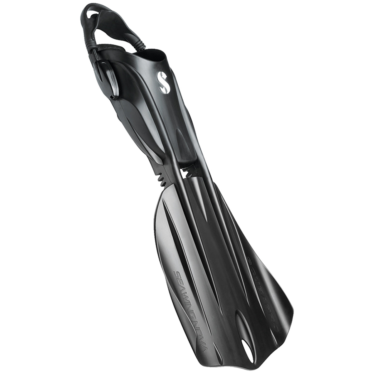 Scubapro Seawing Nova Black Fins - High Performance Scuba Diving Fins for Professional and Recreational Divers | Perfect for Ocean Exploration, Reef Diving and Underwater Photography