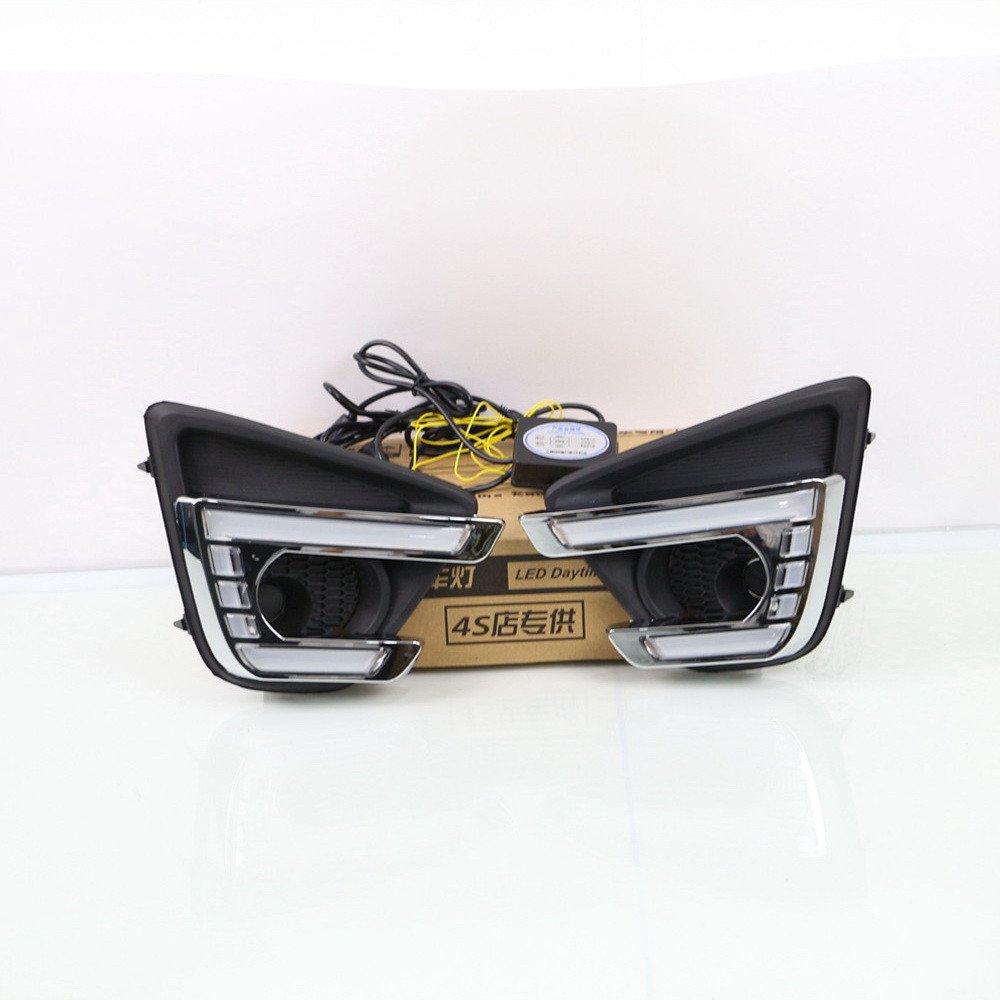 LED DRL Lights for Mazda CX-5 2013-2016 with Yellow Turn Signal - Perfect for Daytime Safety