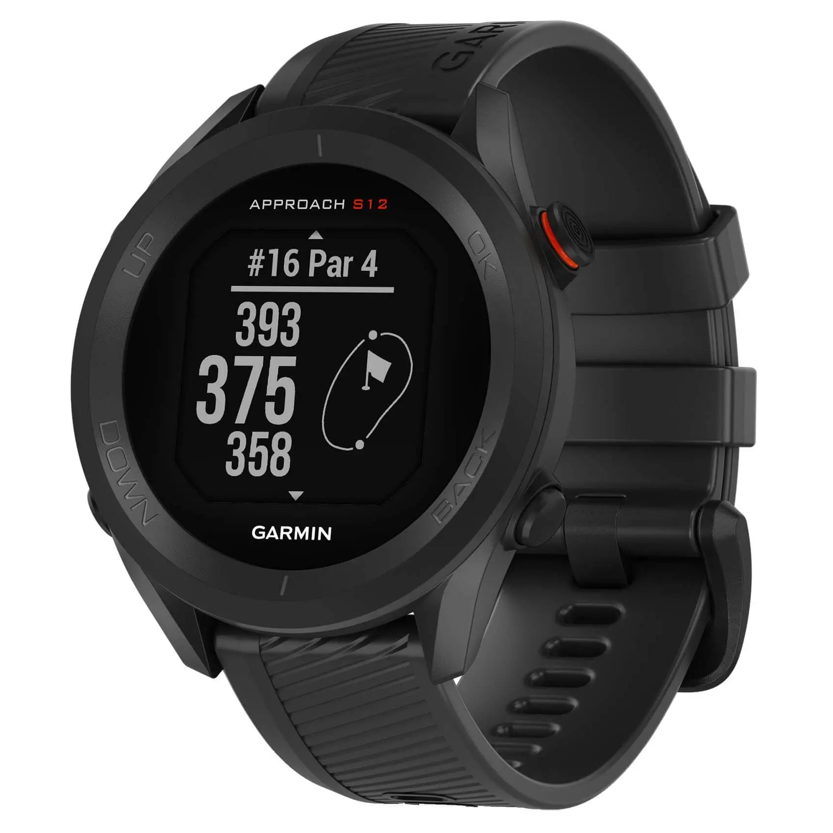 Garmin Approach S12 GPS Golf Watch - Lightweight, Easy-to-Use Golf GPS with Preloaded Courses | Perfect for Golfers & Outdoor Enthusiasts | Track Distance, Score & More on the Course