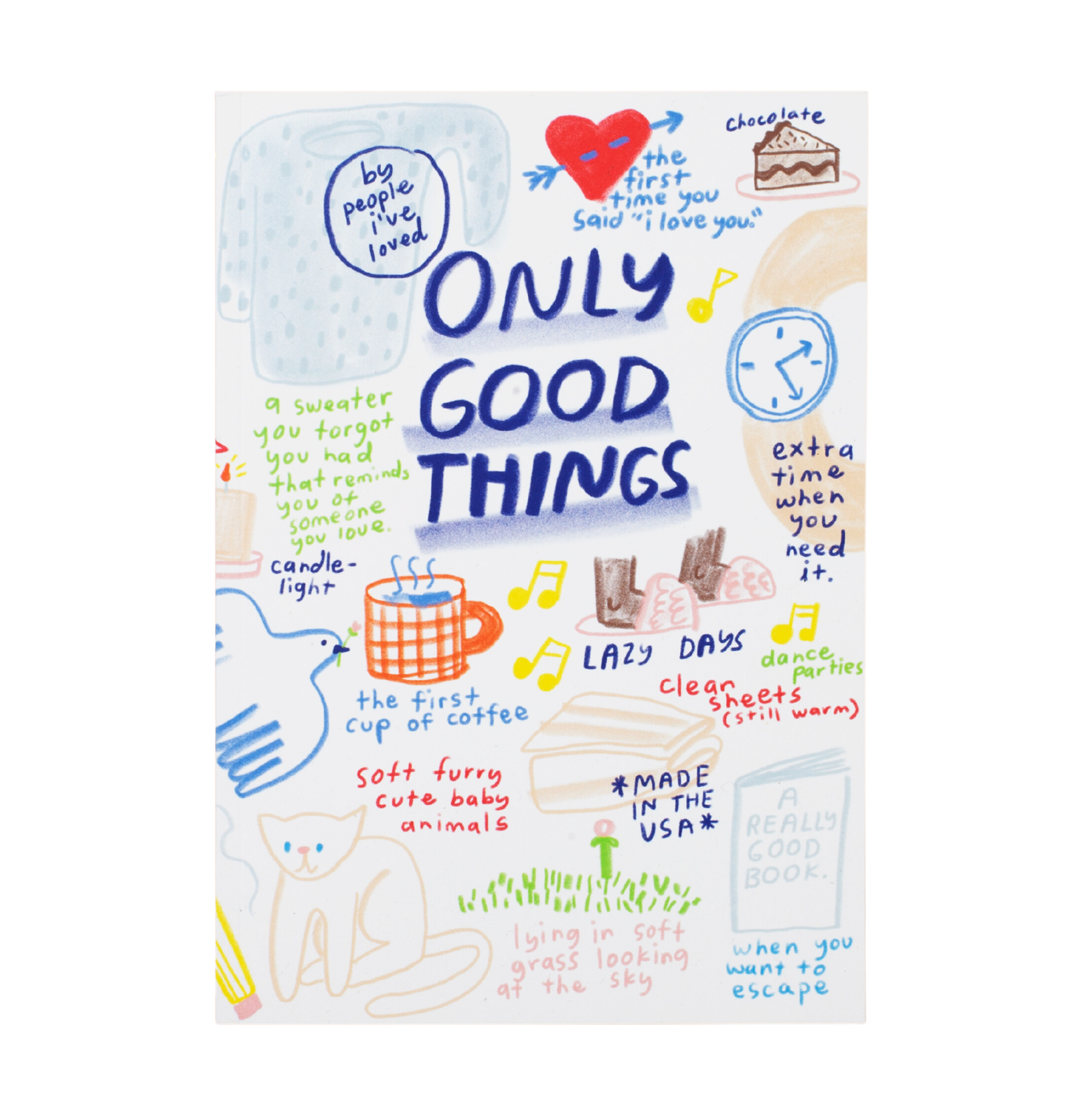 Only Good Things Notebook - Premium Lined Journal for Writing, Notes & Planning - Perfect for Students, Professionals & Creative Minds