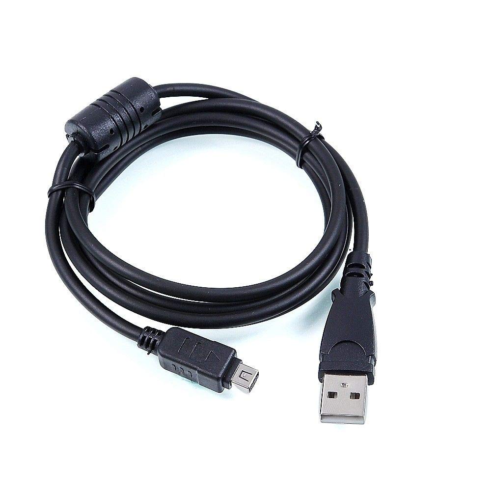 5ft Extra Long USB DC Battery Charger & Data Sync Cable for Olympus Stylus TG-830 iHS Camera - Perfect for Travel Photography & Outdoor Adventures