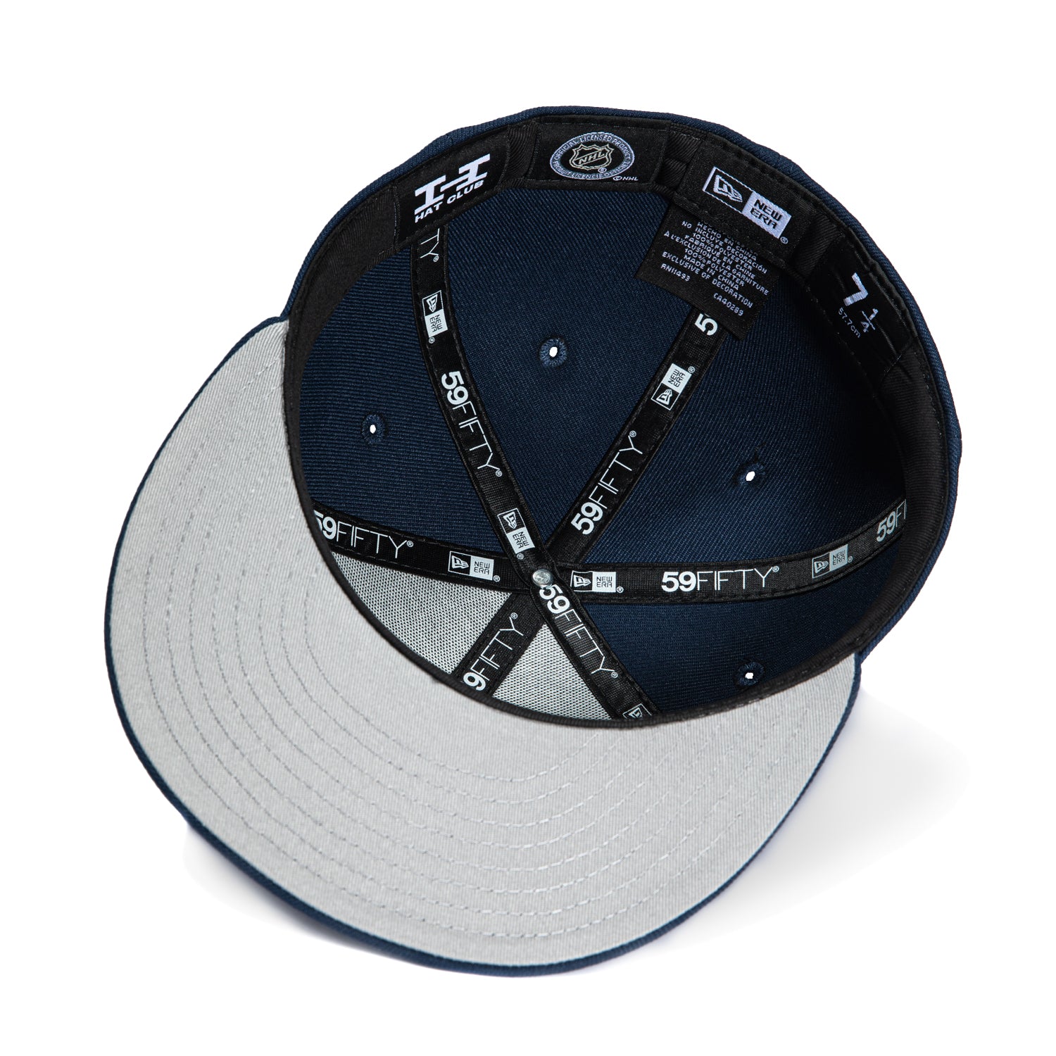 New Era 59Fifty New York Islanders Reversed Retro Snapback Hat - Navy Blue NHL Hockey Cap for Men & Women - Perfect for Games, Fan Gear & Streetwear Fashion