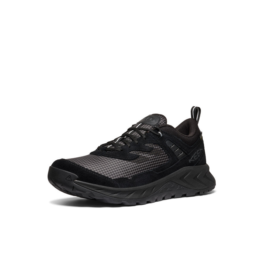 Men's Hightrail EXP Waterproof Hiking Boots - Black/Magnet Color | Outdoor Trekking, Camping & Mountain Climbing Shoes for Men