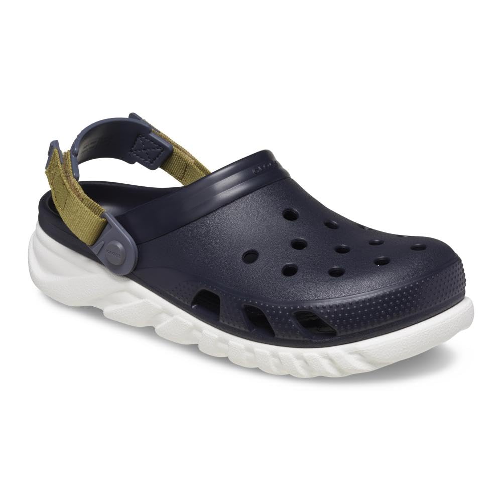 Crocs Unisex-Adult Duet Max II Clog - Comfortable Slip-On Shoes for Men & Women - Perfect for Casual Wear, Gardening, Beach & Indoor Use