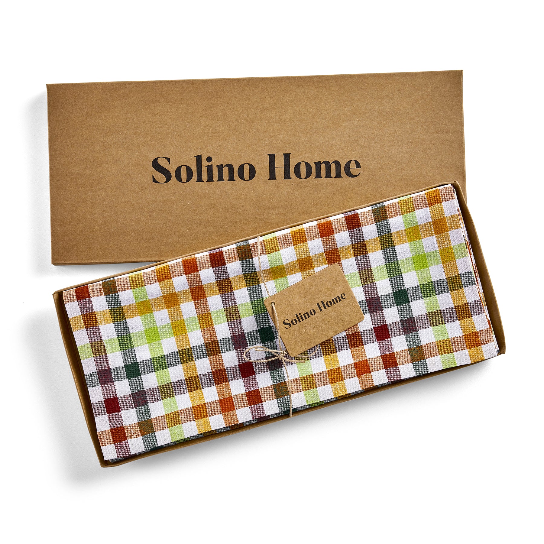 Stylish Gingham Table Runner for Dining Room Decor - Perfect for Farmhouse, Rustic, and Country Style Tables