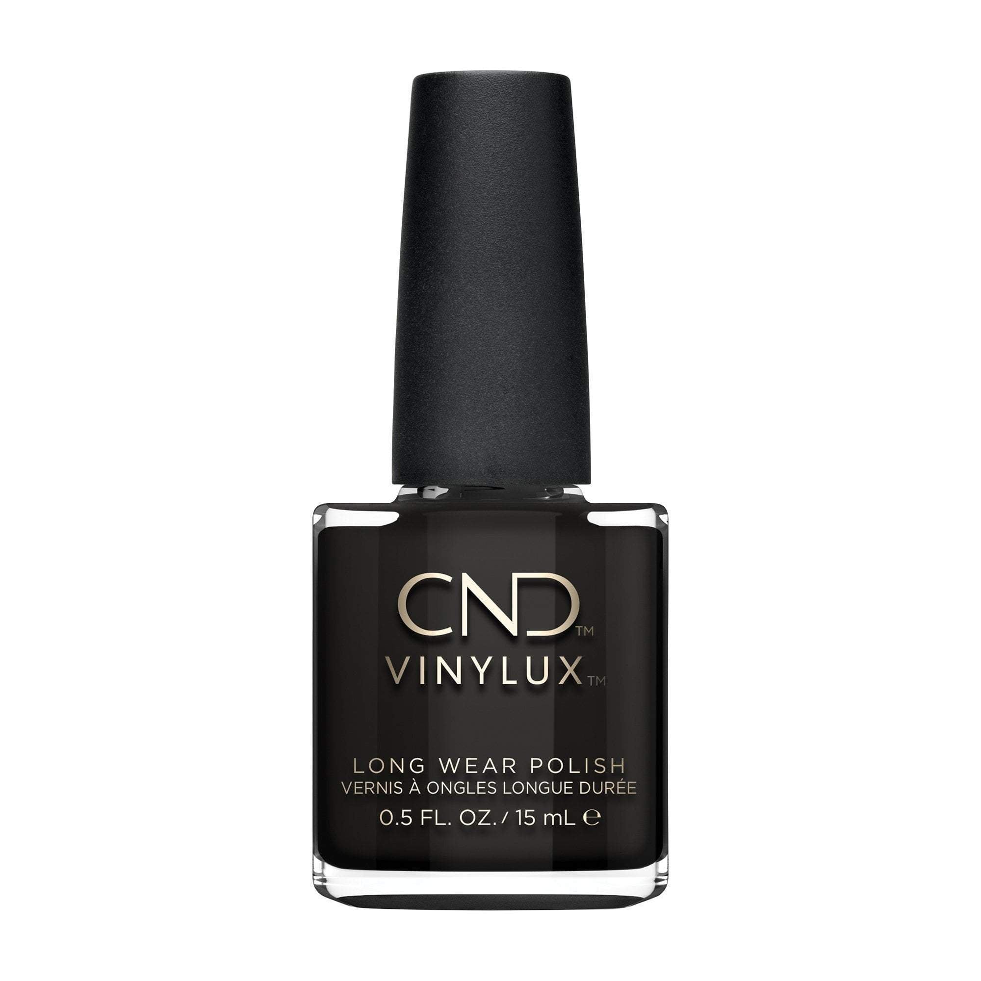 CND Vinylux Nail Polish - Black Pool (0.5 fl oz) - Long-Lasting Weekly Lacquer for Professional Salon & At-Home Manicures