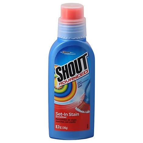 Shout Advanced Ultra Gel Brush - Pack of 14 | Powerful Stain Remover for Clothes, Laundry & Fabric | Perfect for Home, Travel & On-the-Go Stain Removal